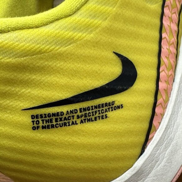 Nike Zoom Vapor 15 Mercurial Academy Yellow Cleats Size 13 DJ5633-780 - Picture 13 of 15